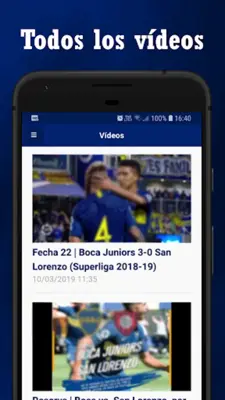 Somos Boca - Noticias del Boca android App screenshot 6